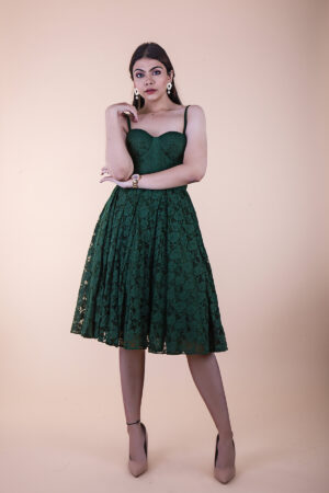 Green Lace Dress