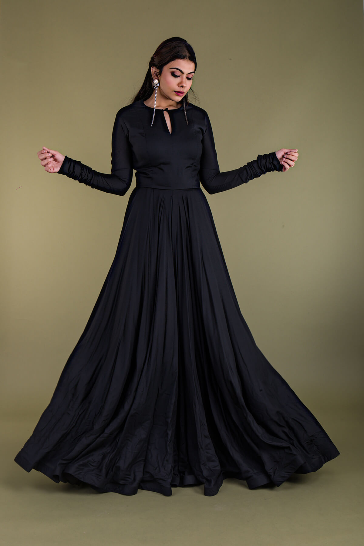 TIMELESS BLACK ANARKALI