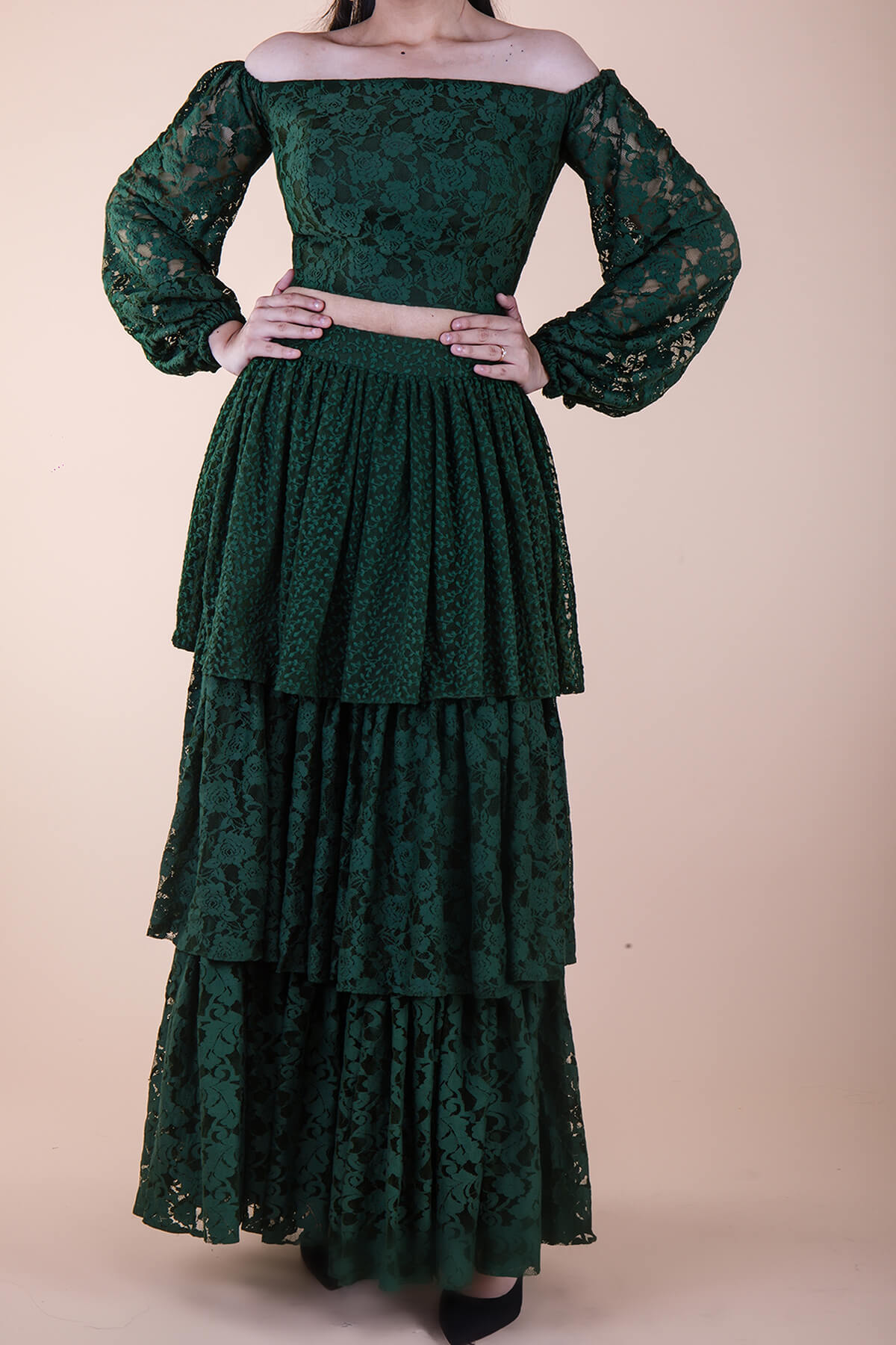 Green Lace Top - Image 5